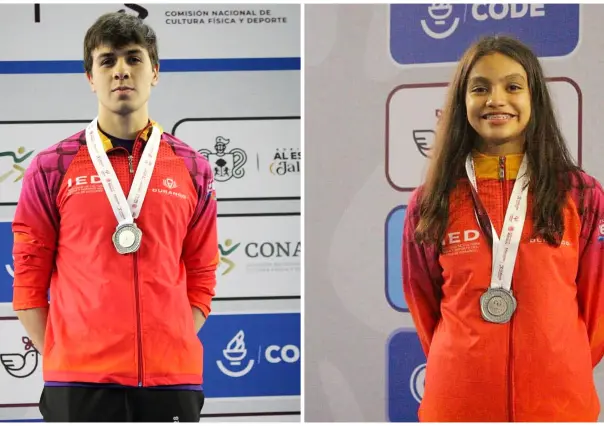 Olimpiada Nacional 2025: obtiene Durango PLATA en estas dos disciplinas