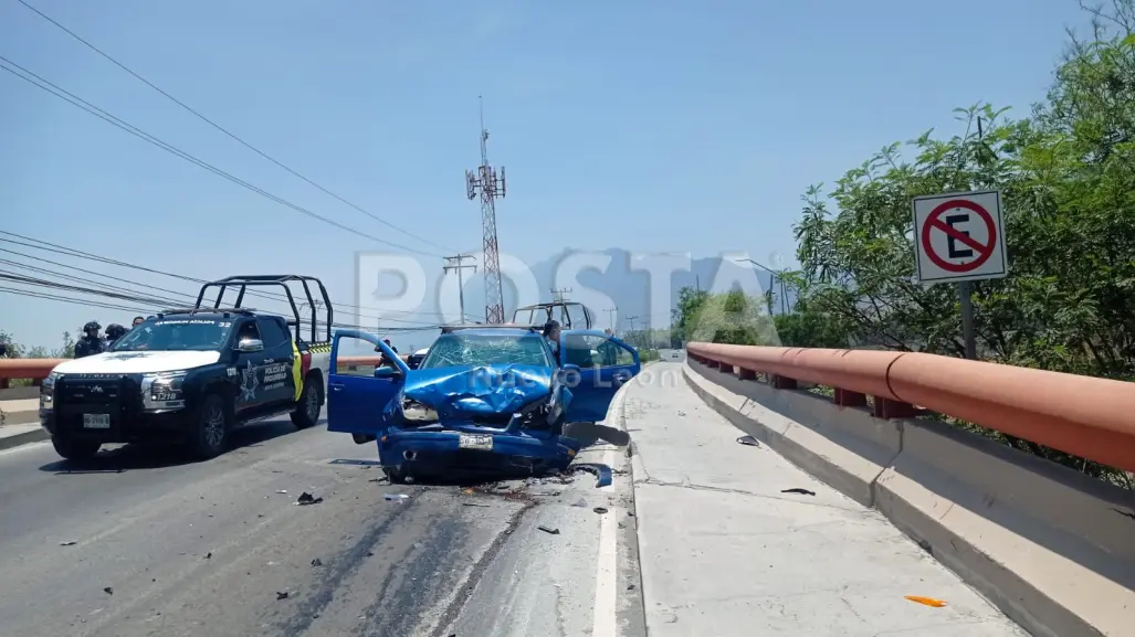 VIDEO | Detienen a dos hombres tras persecución por robo en Santa Catarina