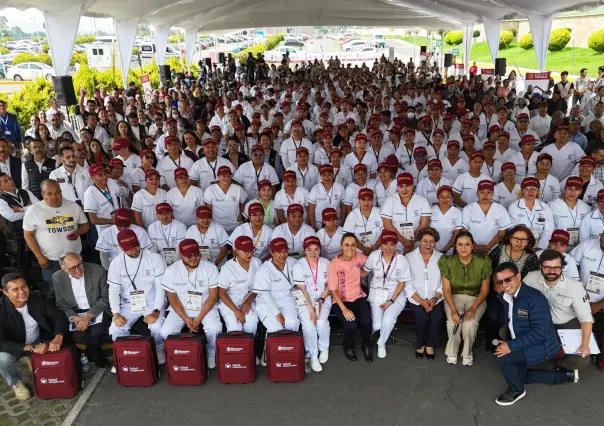 Claudia Sheinbaum arranca gira nacional de salud en tres estados