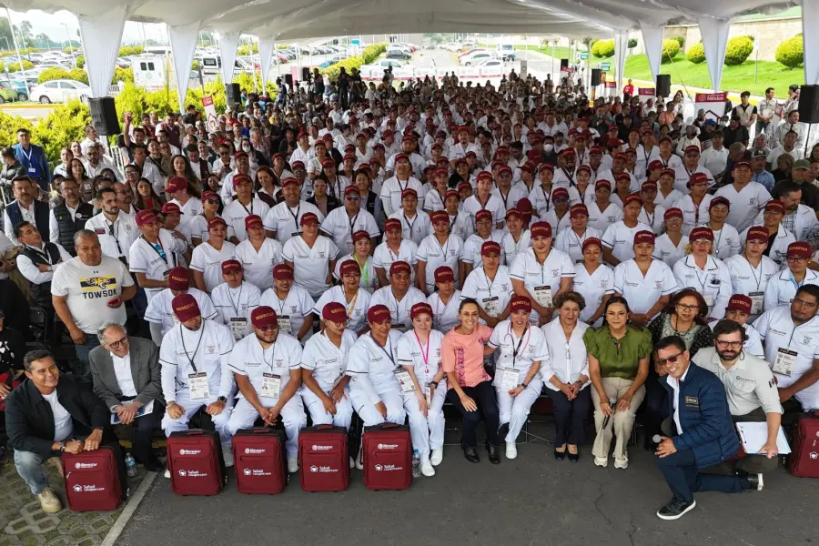 Claudia Sheinbaum arranca gira nacional de salud en tres estados