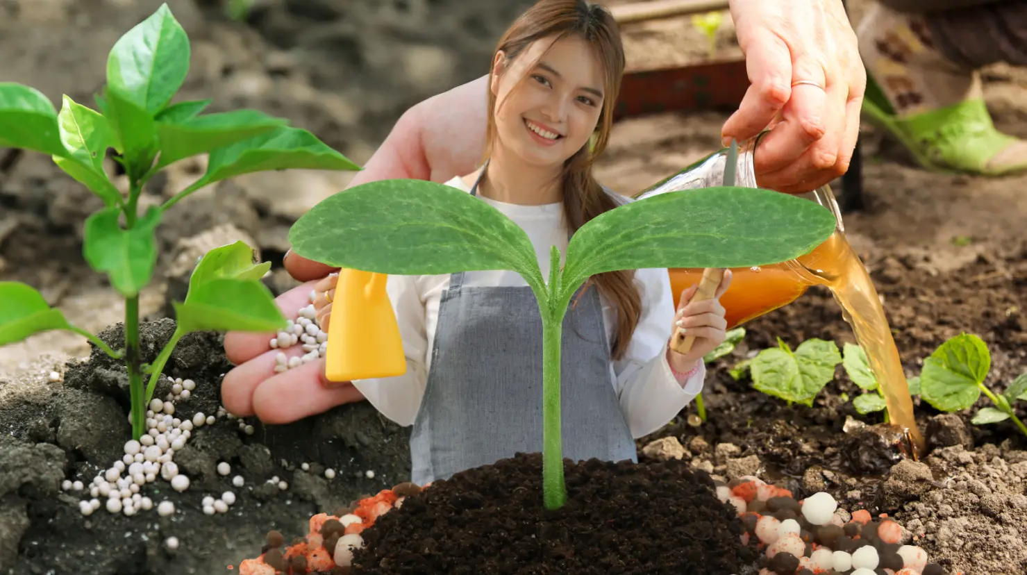 3 productos que tienes en casa y sirven como fertilizante casero. Foto: Canva.