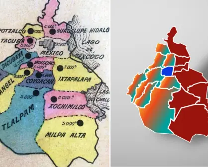 De municipios a alcaldías de CDMX: así fue el proceso de división territorial