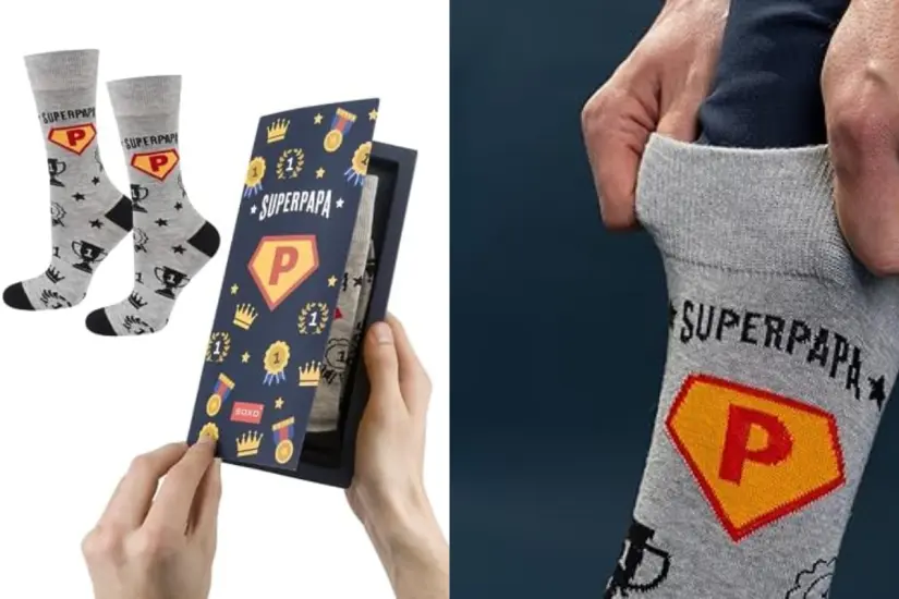 Estos calcetines podrían convertirse en los favoritos de papá durante la primer etapa de su bebé. Foto: Canva
