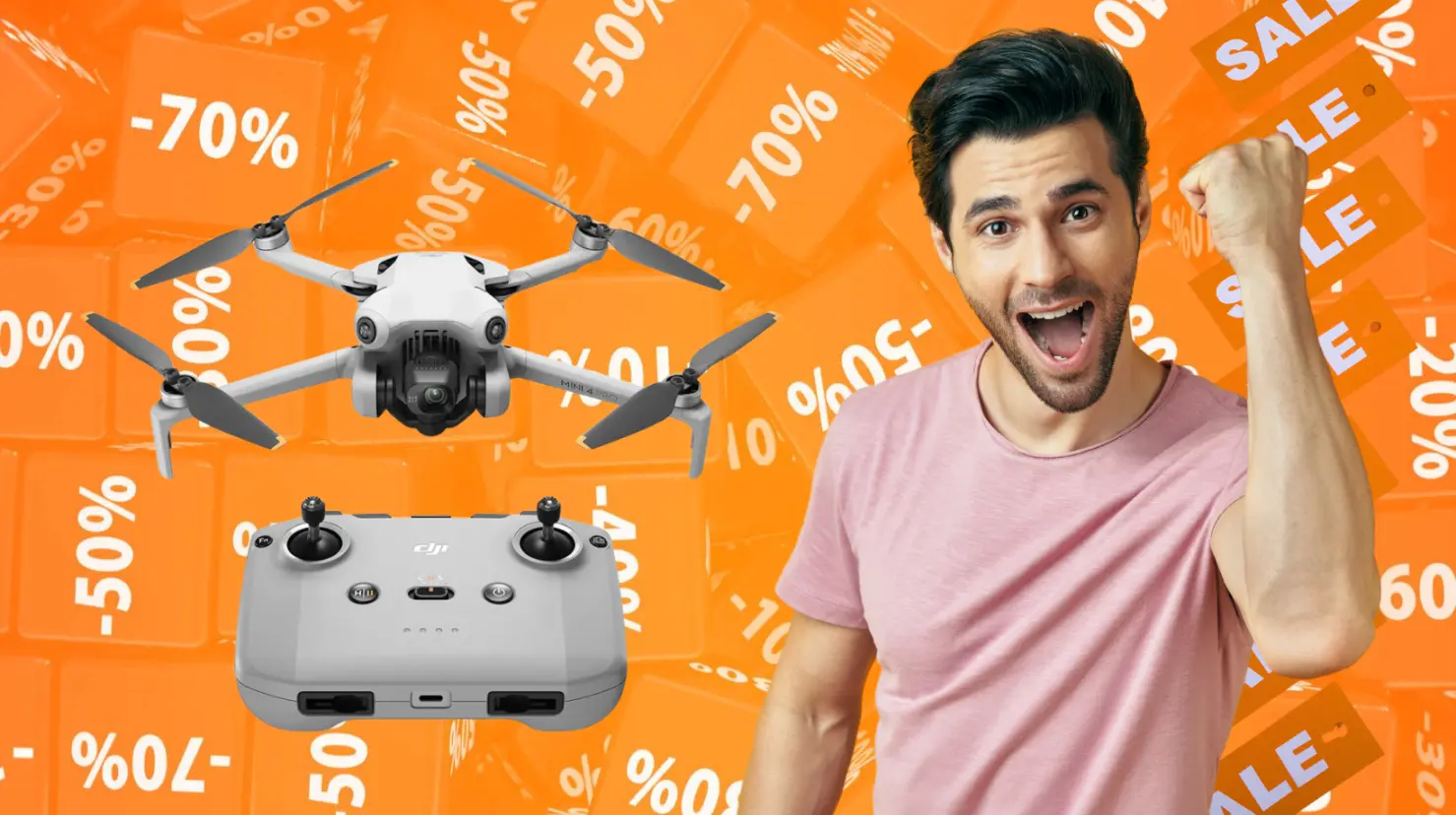 Día del Padre en The Home Depot: Dron con el 30% de descuento. Foto: Canva | The Home Depot.