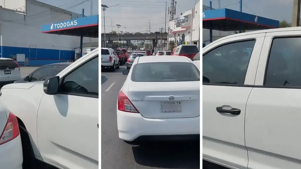VIDEO I Camioneta sin conductor choca a automóvil en Ruiz Cortines