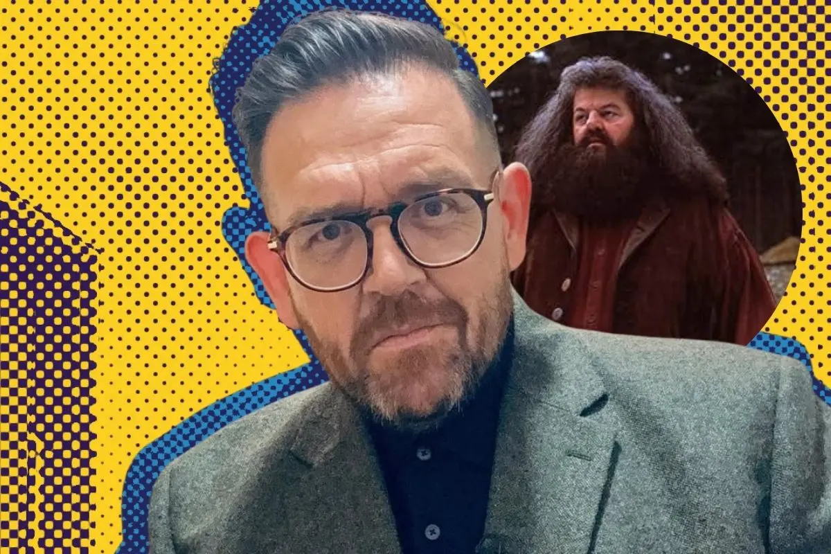 Nick Frost reveló su opinión sobre las polémicas declaraciones de J.K Rowling. FOTO: CANVA/IG: @friedgold/IMDb