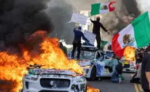 Kristi Noem acusa a Claudia Sheinbaum de alentar protestas violentas en Los Ángeles