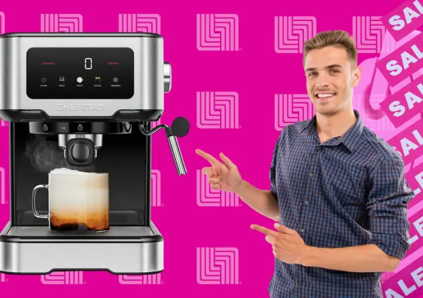 Liverpool tiene esta cafetera espresso con el 40% de descuento