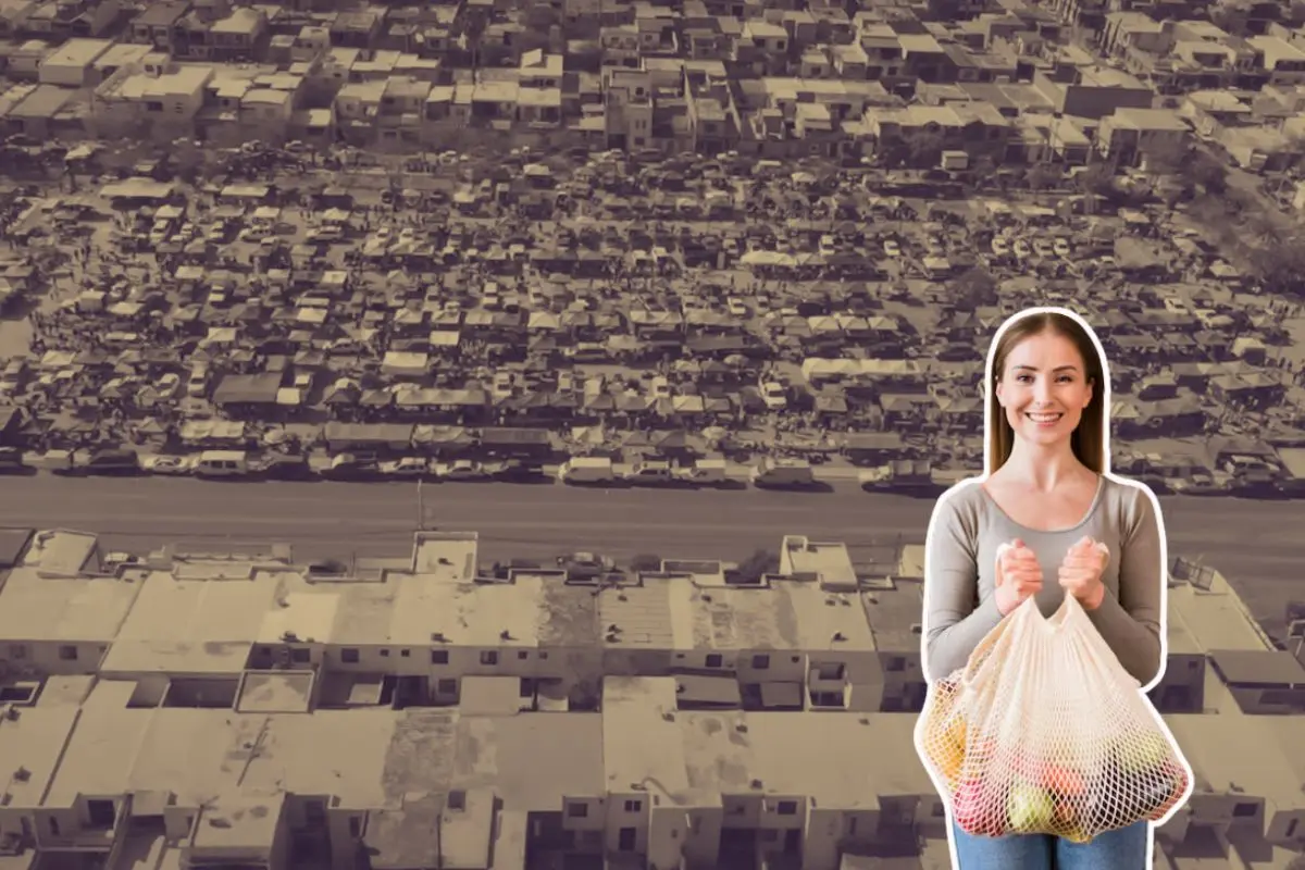 Este mercado que desde temprana hora, familias enteras se dan cita para recorrer un extenso corredor de puestos que parecen no terminar. Foto: Que Onda Monterrey / CANVA