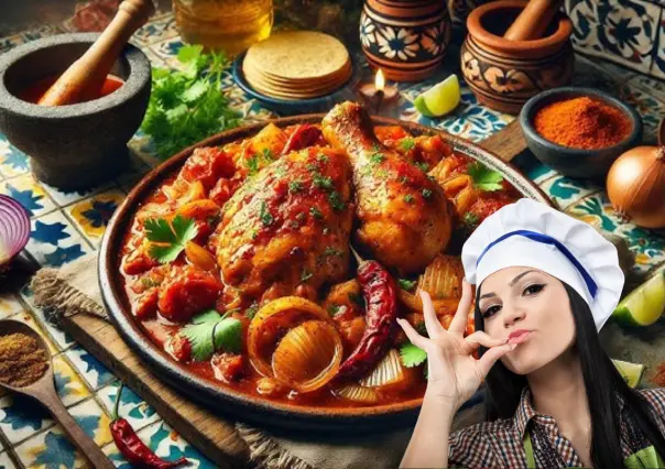 Prepara este rico pollo al albañil por menos de 200 pesos