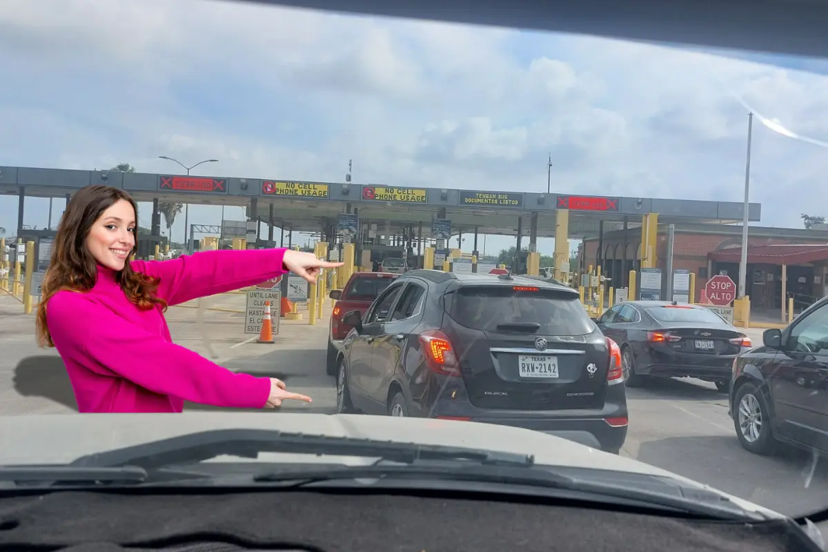 Cruce del puente Progreso o puente Internacional Las Flores | Foto: Perla Herrera