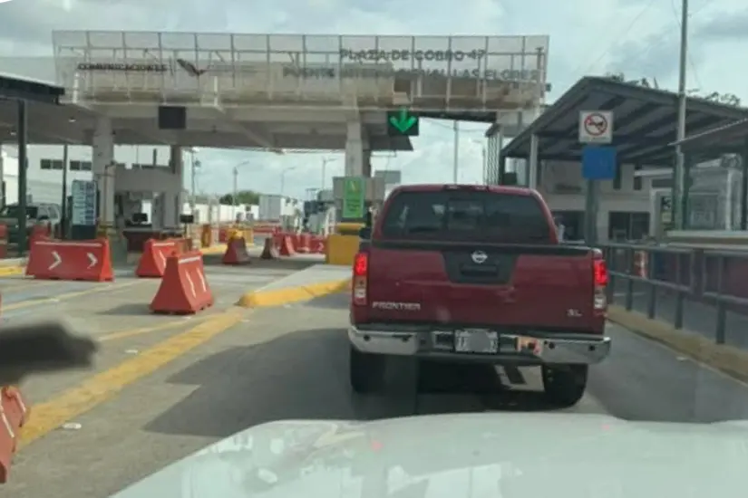 Nada de fila en el puente Progreso | Foto: FB