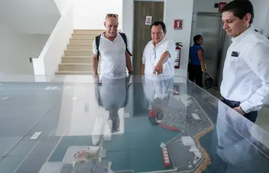 Ejecutivos de Fincantieri visitan el Puerto de Altura de Progreso, Yucatán por primer vez