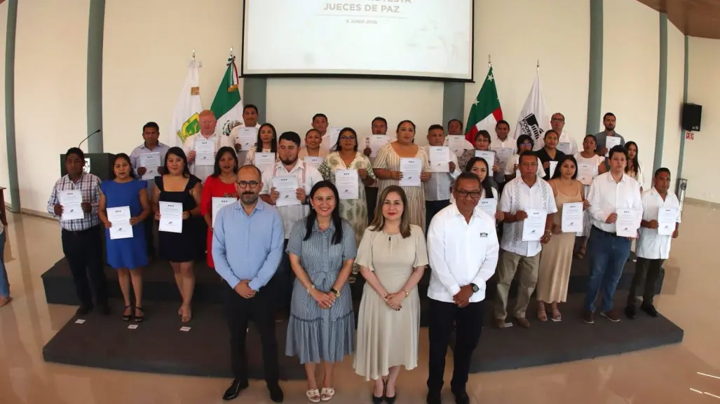Poder Judicial nombra 30 nuevos Jueces de Paz en Yucatán