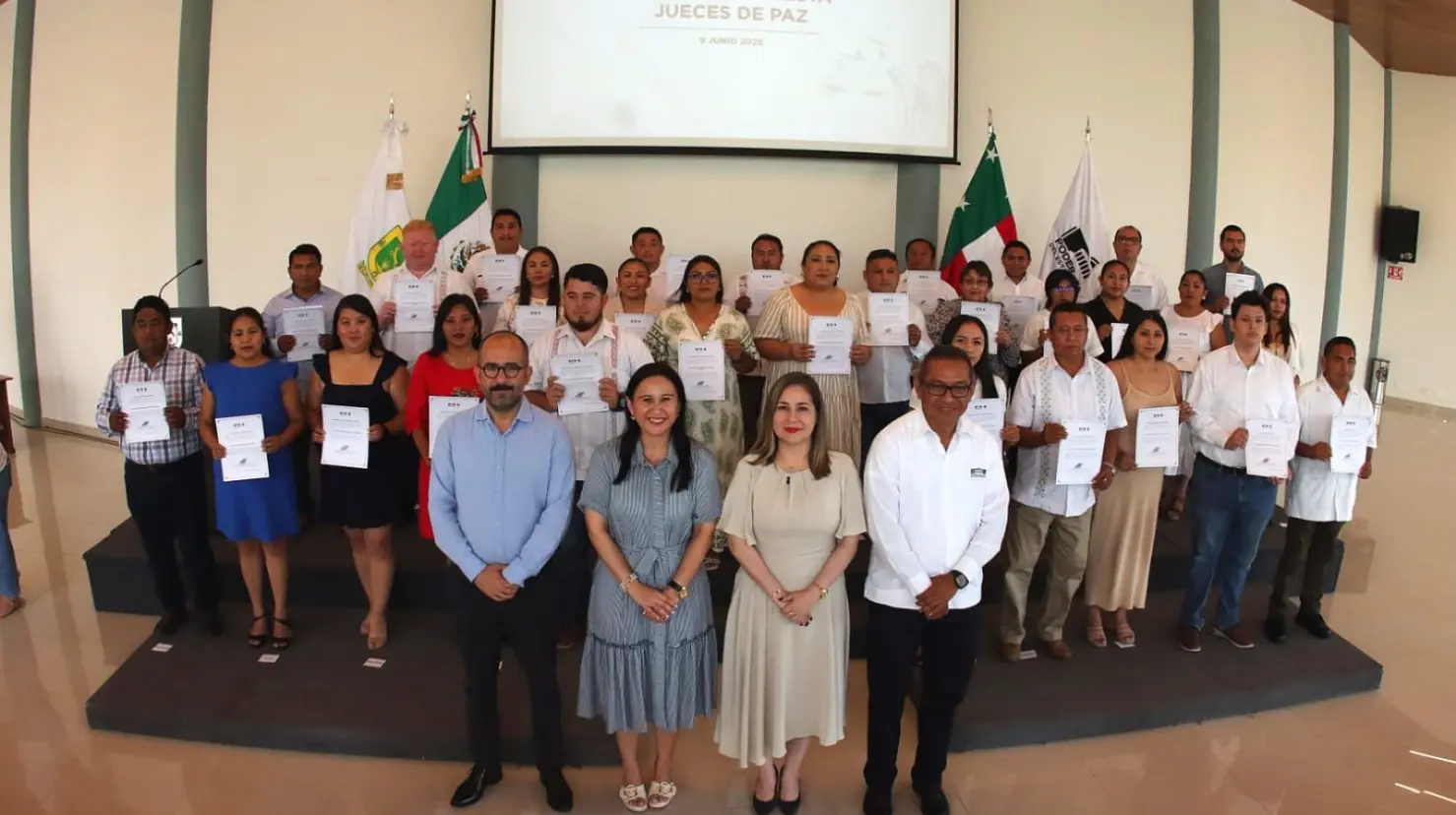 ¿Cuántos Jueces de Paz han sido designados en total?. Foto: Cortesía