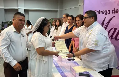 85 parejas unen sus vidas en la campaña de matrimonios colectivos en Tampico