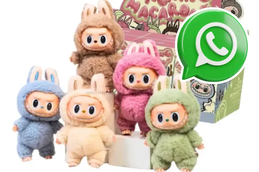 Activa el modo Labubu en WhatsApp para disfrutar de una apariencia novedosa y llamativa en tu dispositivo Android. Foto: Canva