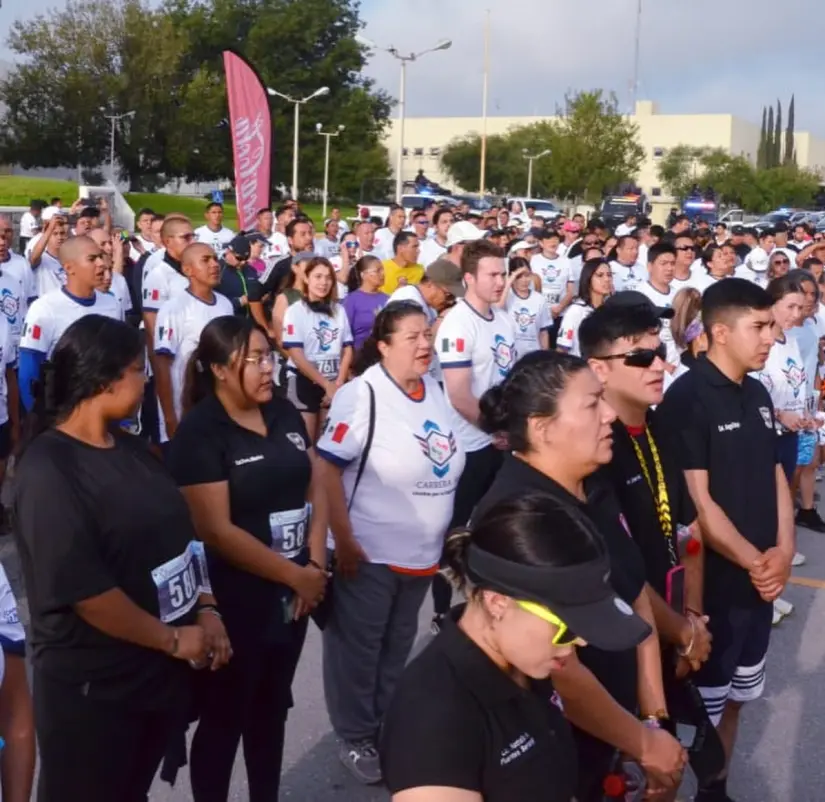 Edición anterior de la carrera 5K por la seguridad en Saltillo / Foto: Miguel Angel GF