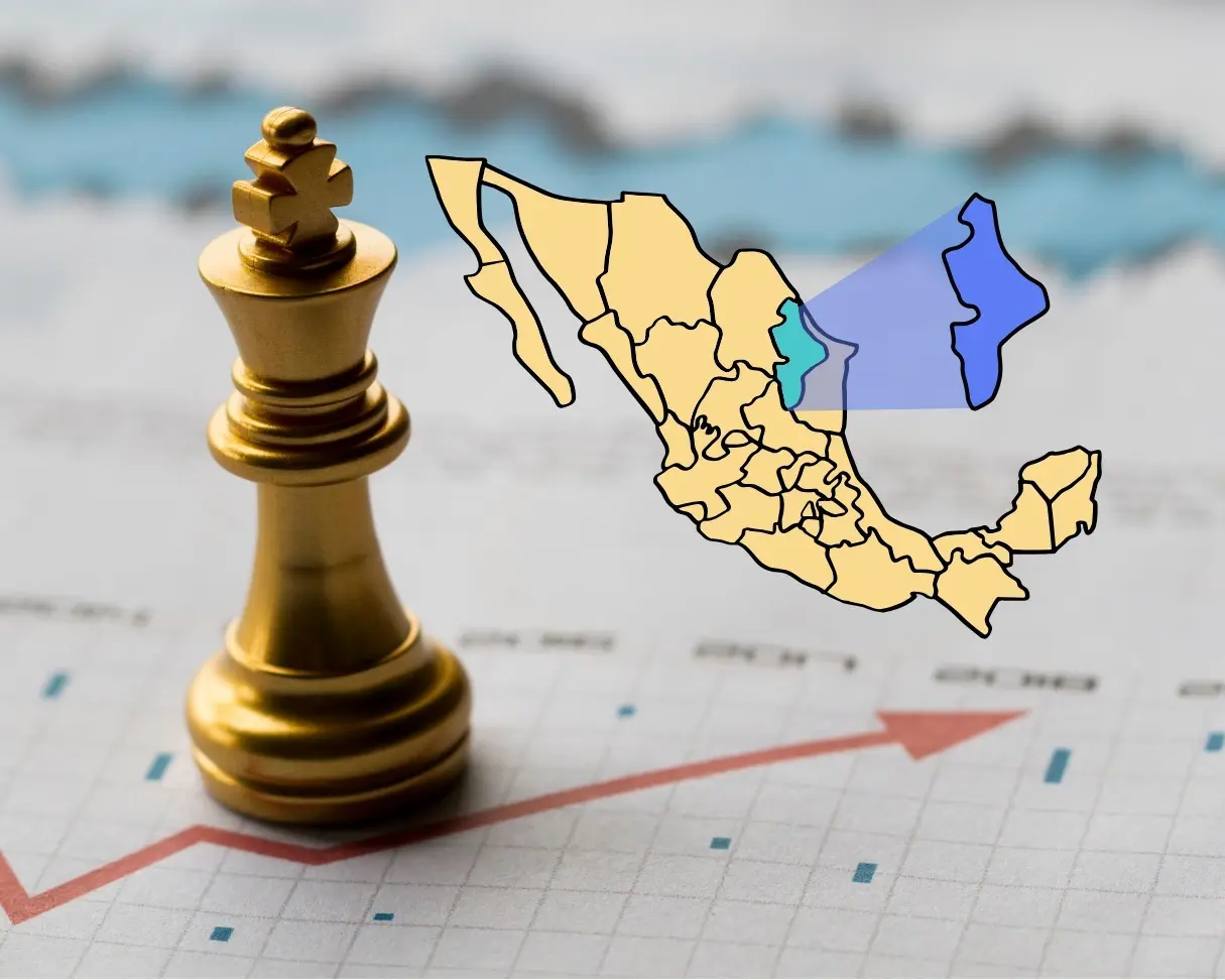 Nuevo León fue uno de los mejores rankeados en temas de competitividad ecónomica para México. Foto: Canva.