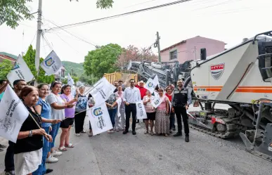 David de la Peña da banderazo de arranque a rehabilitación en Lomas de El Cercado