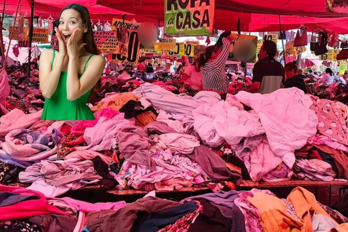 Tianguis El Salado en CDMX, persona sorprendida. Foto: Google Maps | Canva