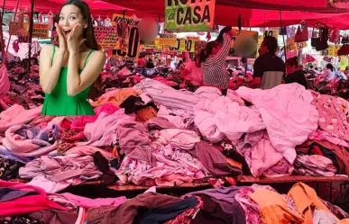 El famoso mercado de CDMX donde la ropa de paca cuesta desde un peso