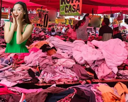El famoso mercado de CDMX donde la ropa de paca cuesta desde un peso