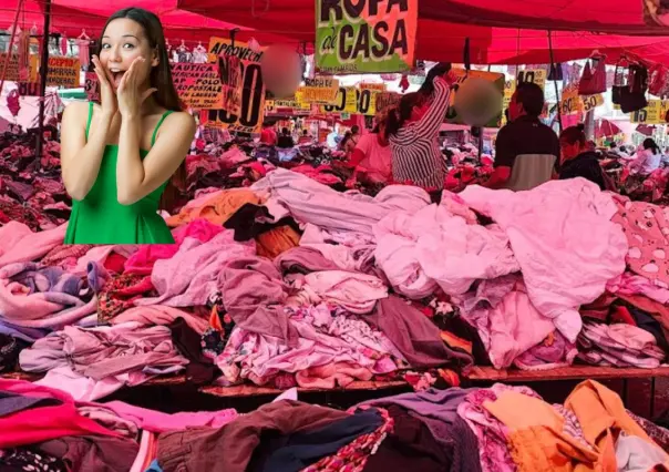 El famoso mercado de CDMX donde la ropa de paca cuesta desde un peso