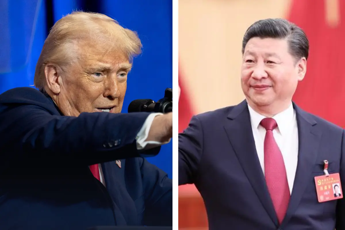Donald Trump y Xi Jiping. Foto: X (@WhiteHouse) / (@XHNews)