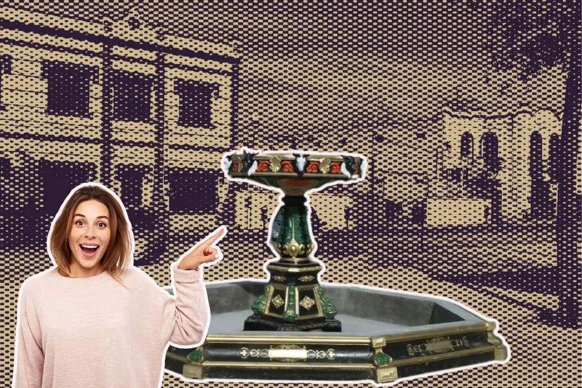 La fuente histórica de Monterrey con cabezas de chivos y estilo europeo. Foto: Flickr / CANVA