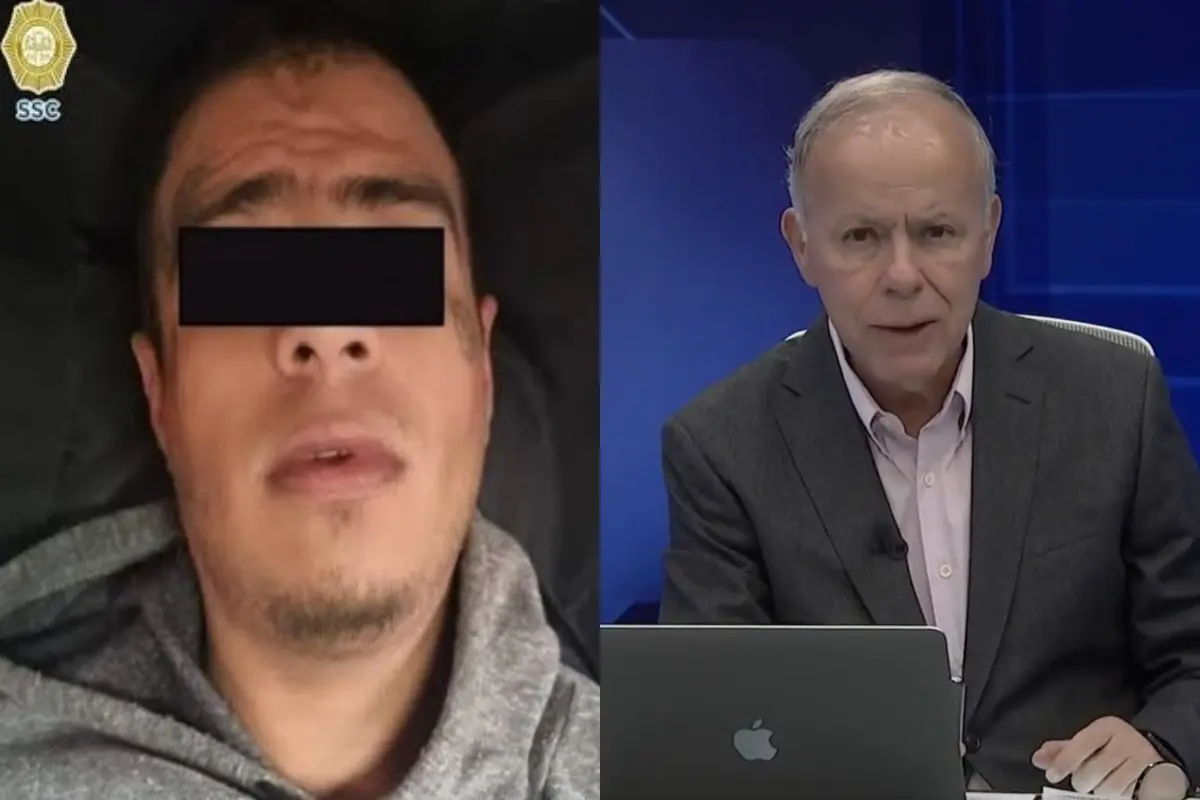 El Bart y Ciro Gómez Leyva Foto: SSC/X(Twitter) @CiroGomezL