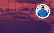 Arrestan a conductor de auto robado en Estados Unidos en pleno centro de Monterrey