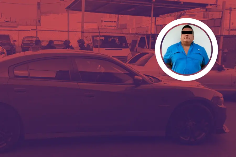 Arrestan a conductor de auto robado en Estados Unidos en pleno centro de Monterrey