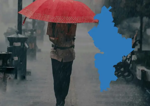 Estos son los municipios donde la lluvia se hace presente en Nuevo León