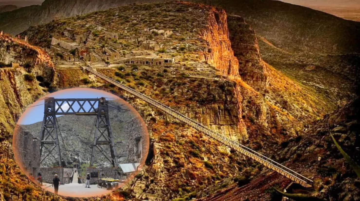 Foto: X/@SECTUR_mx | Esta fue la razón de que el mítico pueblo fantasma de Durango dejara atrás la minería.