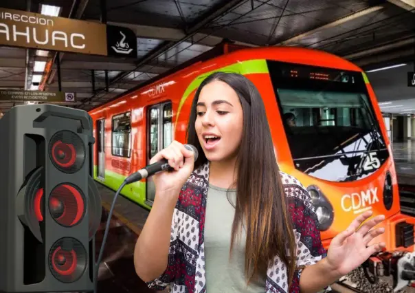 VIDEO | Usuarias del Metro CDMX cantan con bocina a todo volumen, ¿hay multas por hacer eso?