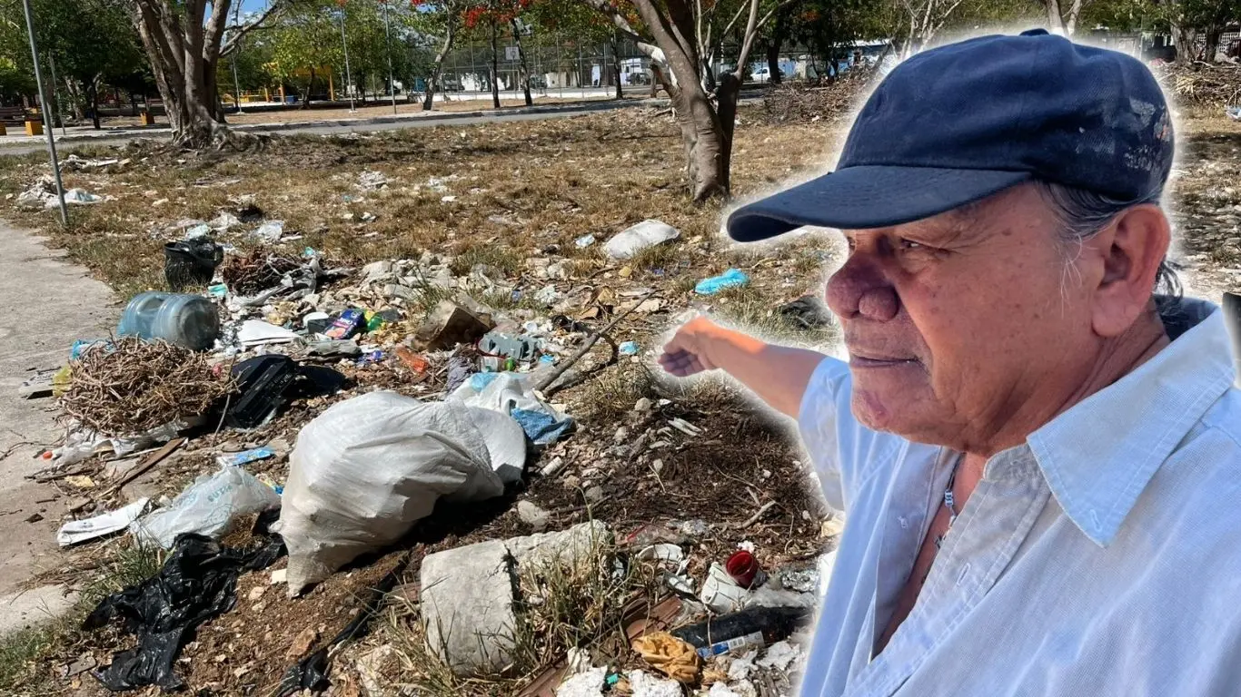 Delio Madera Tzab, residente de San Vergel II. Foto: Daniel Rodríguez