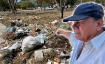 Así luce el parque San Vergel II tras ser usado como basurero clandestino