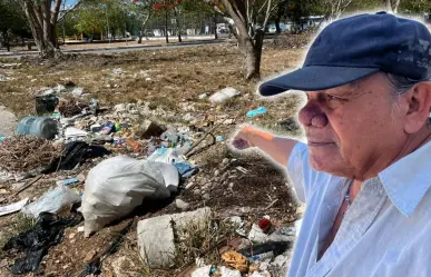 Así luce el parque San Vergel II tras ser usado como basurero clandestino