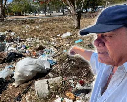 Así luce el parque San Vergel II tras ser usado como basurero clandestino