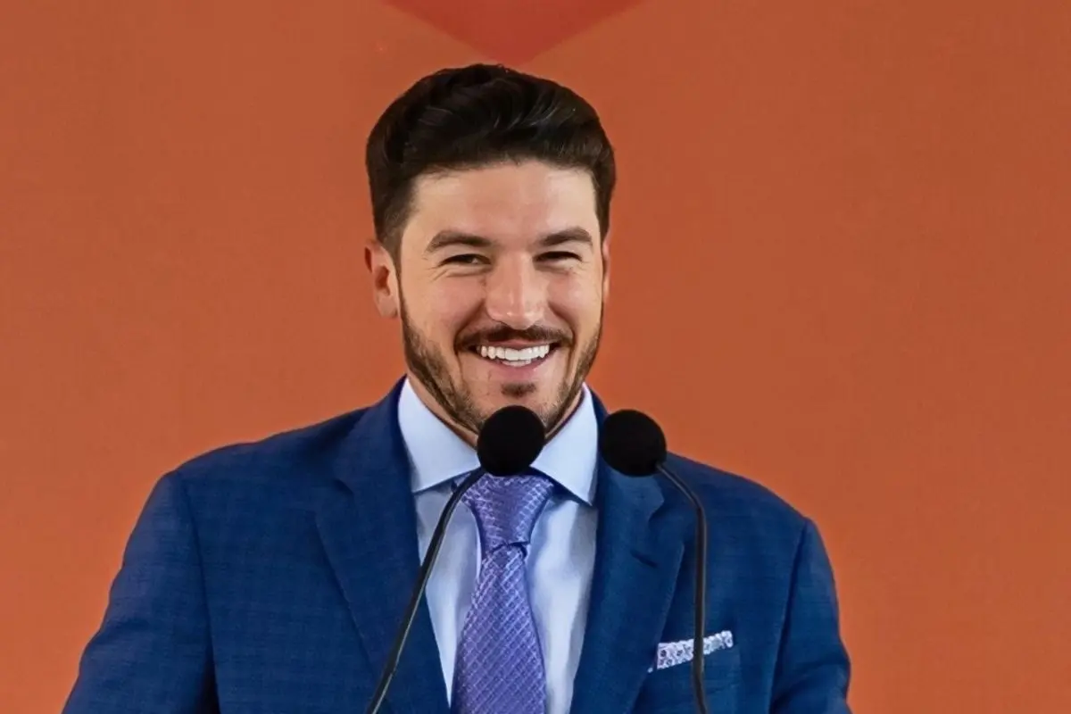 El gobernador de Nuevo León, Samuel García Sepúlveda, también develará la insignia para dar inicio a la Copa Mundial de la FIFA 2026. Foto: Facebook Samuel García