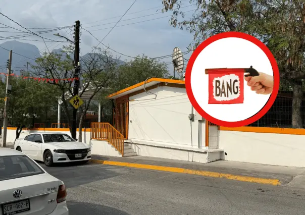 ¡De juguete! Quitan arma a estudiante de secundaria en Santa Catarina
