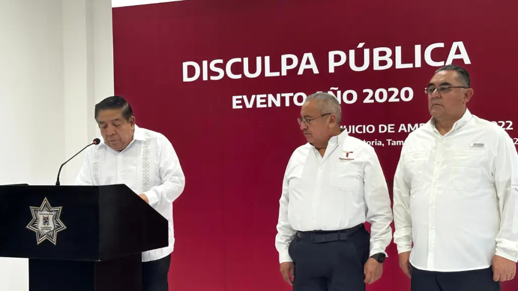 SSP Tamaulipas ofrece disculpa pública por desaparición forzada en 2020