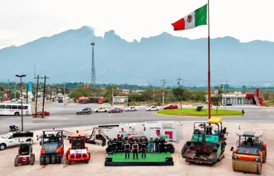 ¡Adiós baches! Manuel Guerra adquiere tren de pavimentación para García