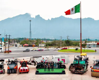 ¡Adiós baches! Manuel Guerra adquiere tren de pavimentación para García