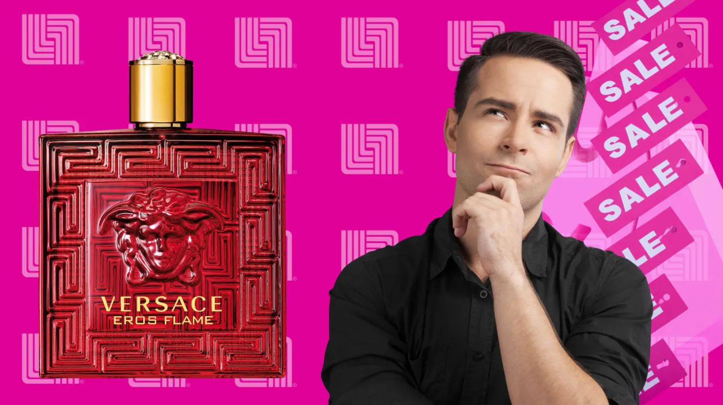 Venta Nocturna Liverpool perfume Versace con el 33% de descuento. Foto: Canva | Liverpool.