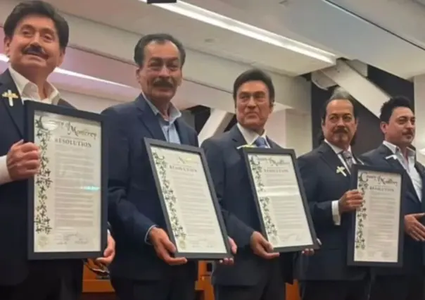 Los Tigres del Norte reciben reconocimiento en Estados Unidos, por su trayectoria musical