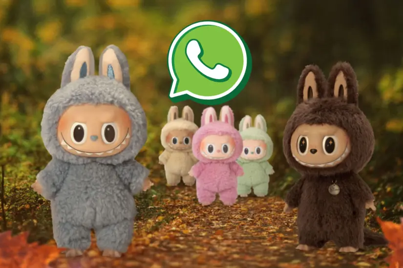 Aprende a activar el modo Labubu en WhatsApp y dale un toque único a tu ícono con esta nueva tendencia. Foto: Canva
