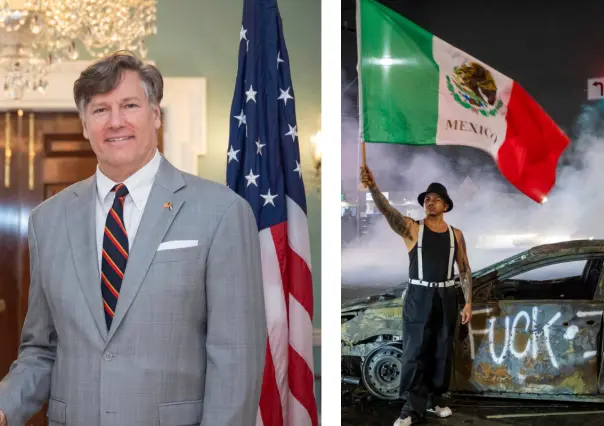 Christopher Landau ordena eliminar visa de consejera de Morena por publicación sobre protestas migrantes