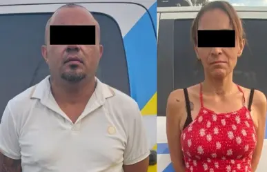 Detienen a pareja con 27 envoltorios de droga en Monterrey